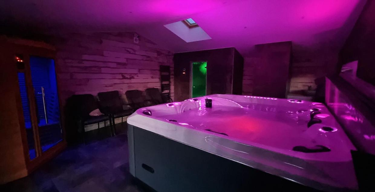 Gites De La Croisee Des Chemins - Piscine Chauffee - Spa, Hammam Et Sauna Izeaux Buitenkant foto
